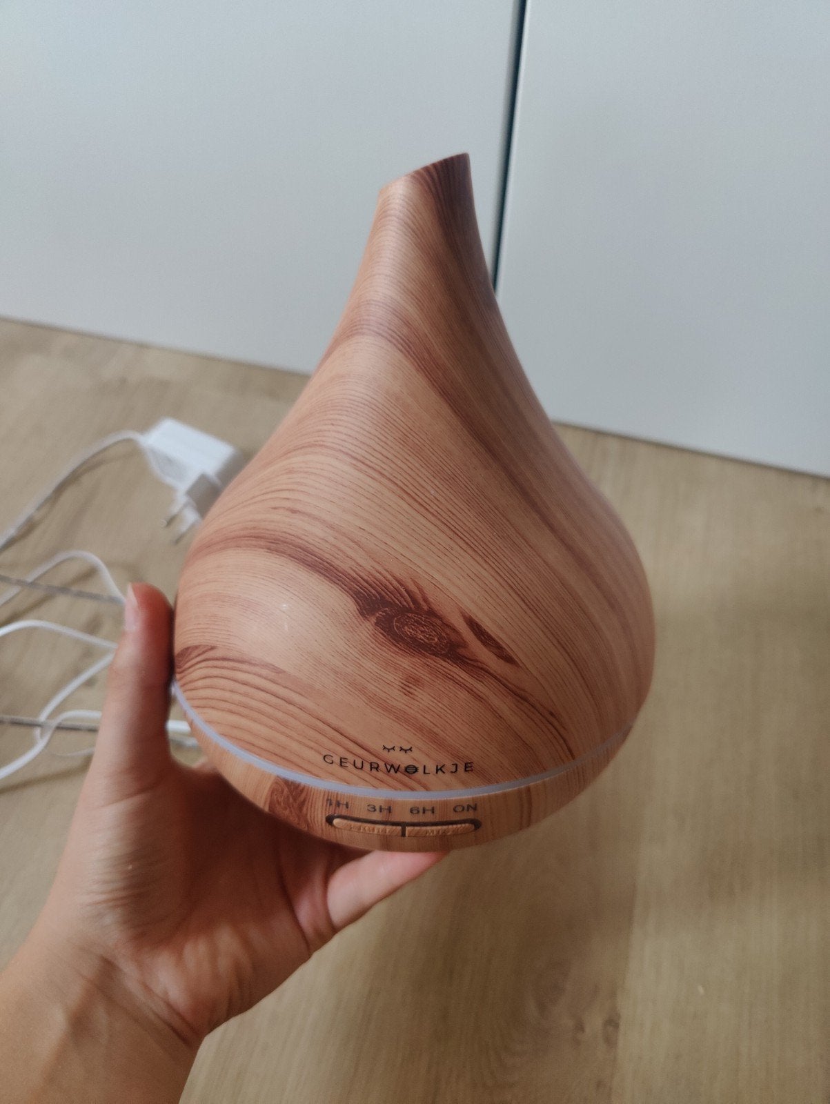 Geurwolkje aroma diffuser met etherische olie, Ophalen, Zo goed als nieuw