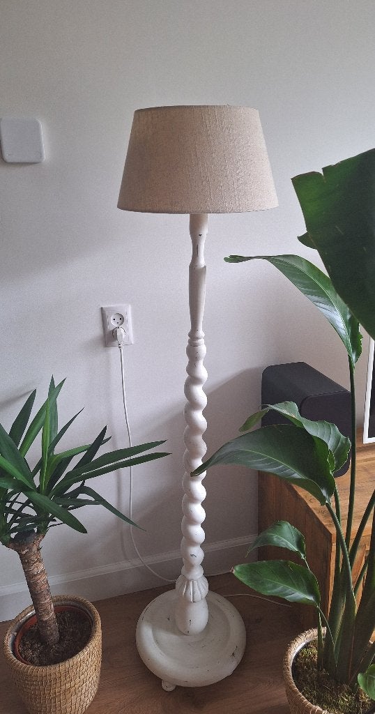 Brocante vloerlamp, Ophalen, Gebruikt, Brocante - landelijk, 150 tot 200 cm