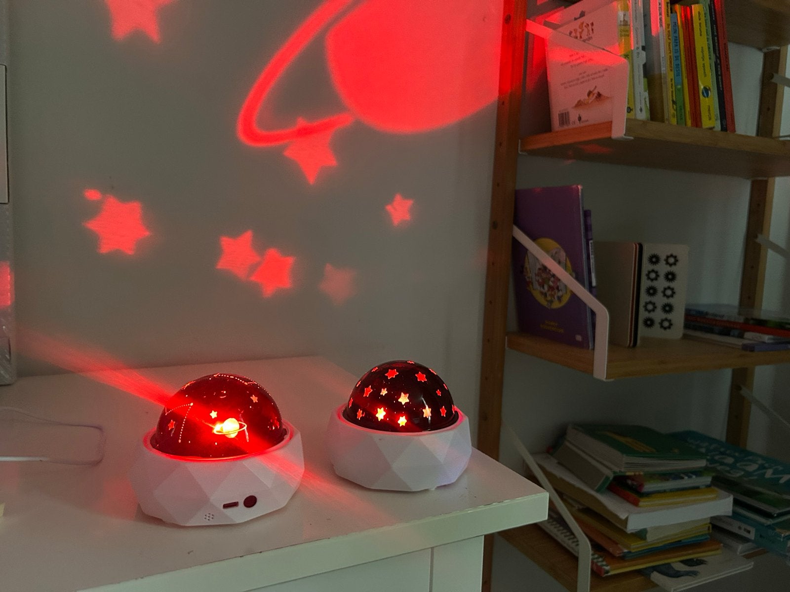 Sterrenprojector Nachtlampje - verschillende kleuren, Ophalen, Zo goed als nieuw, Lamp