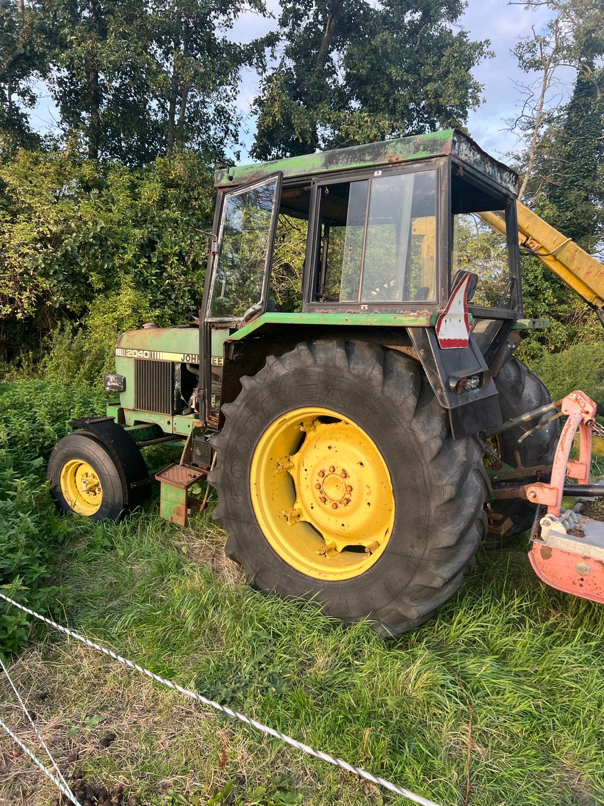 John Deere 2040 - Opknapper met koppelingsprobleem, Ophalen, Gebruikt, John Deere
