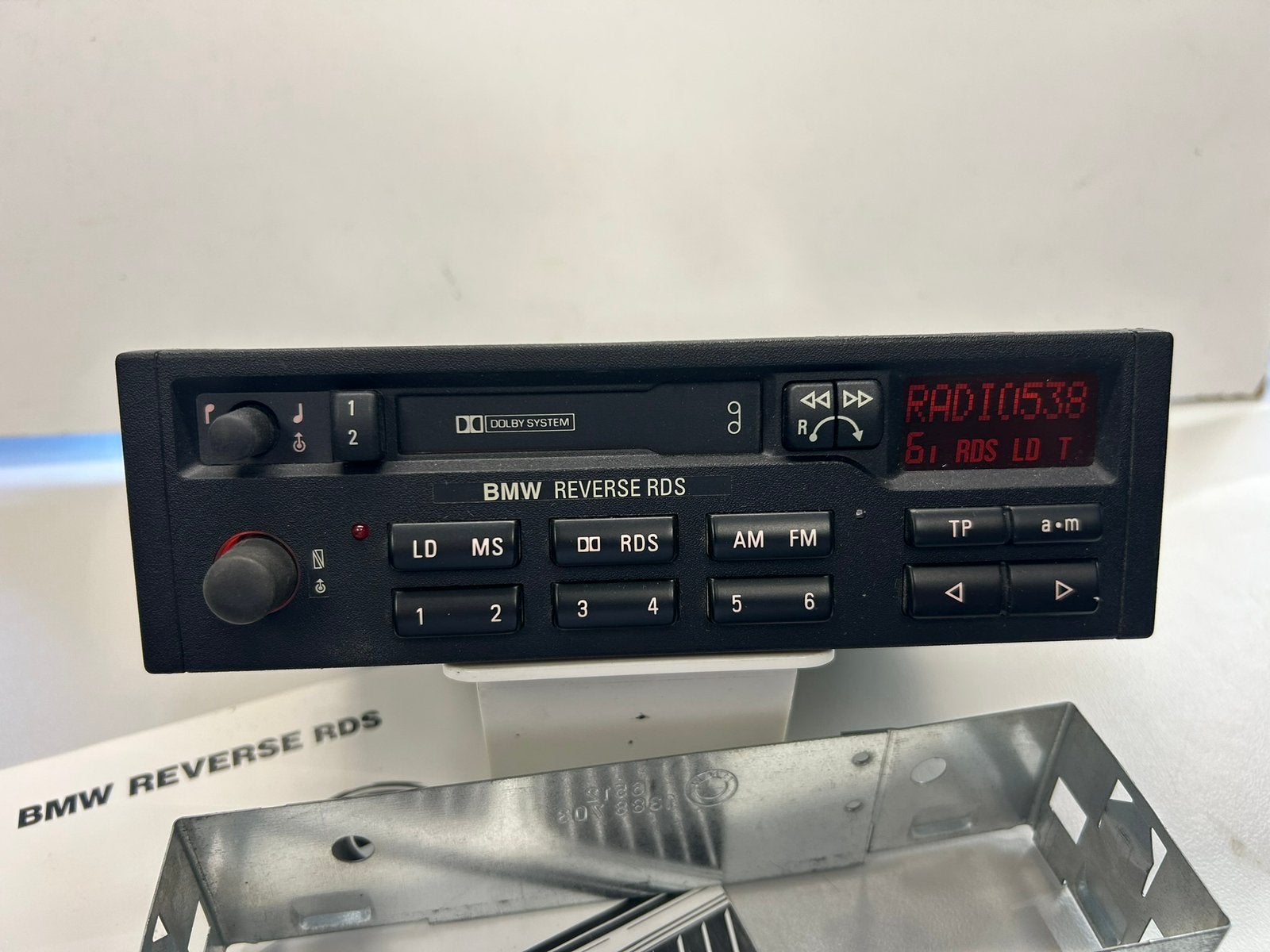 BMW Reverse RDS. E30 E28 E34 E36 E32 Z1 Z3 Z4, Auto diversen, Autoradio's, Gebruikt, Ophalen of Verzenden