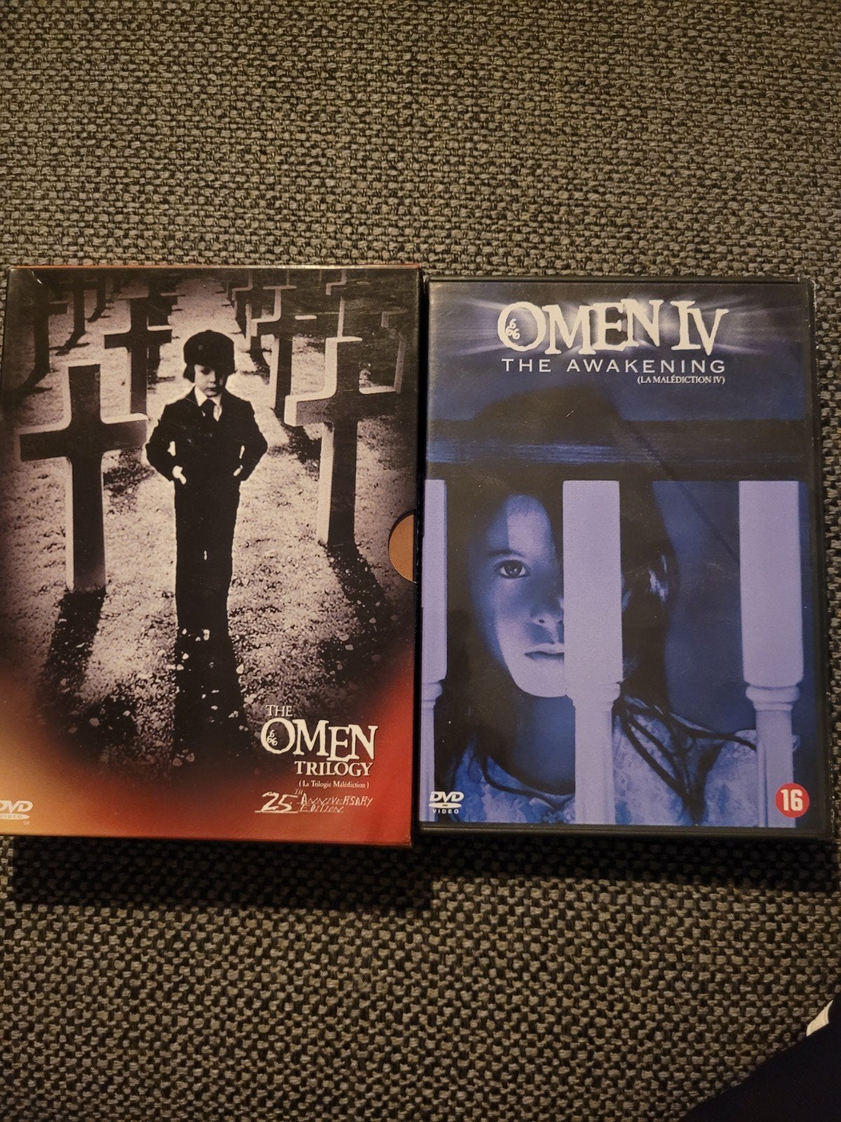The Omen Trilogie + Omen IV DVD Boxset - Horrorfilms, Cd's en Dvd's, Horror, Vanaf 16 jaar, Nederlands, Ophalen of Verzenden