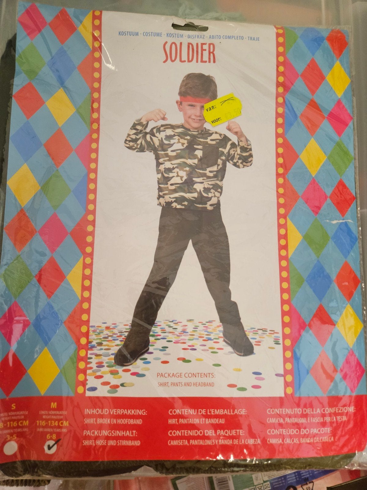 Verkleedset soldaat - Camouflage kostuum voor kinderen, Kinderen en Baby's, Carnavalskleding en Verkleedspullen, Ophalen of Verzenden