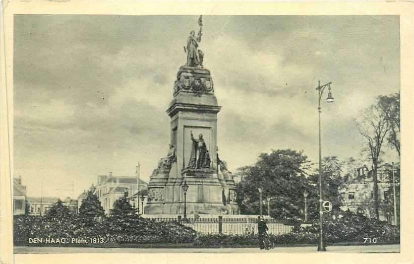 380-033-025 Den Haag  Plein 1813, Verzenden, Voor 1920, Zuid-Holland