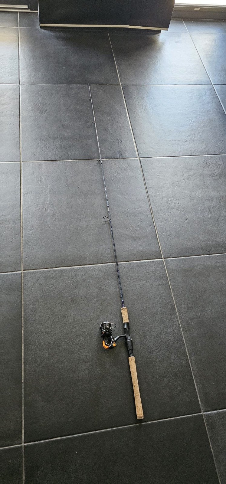 Okuma JAW20 Molen + Steelhead Iconic Spin Combo 180cm 2-10g, Ophalen of Verzenden, Zo goed als nieuw, Complete hengel