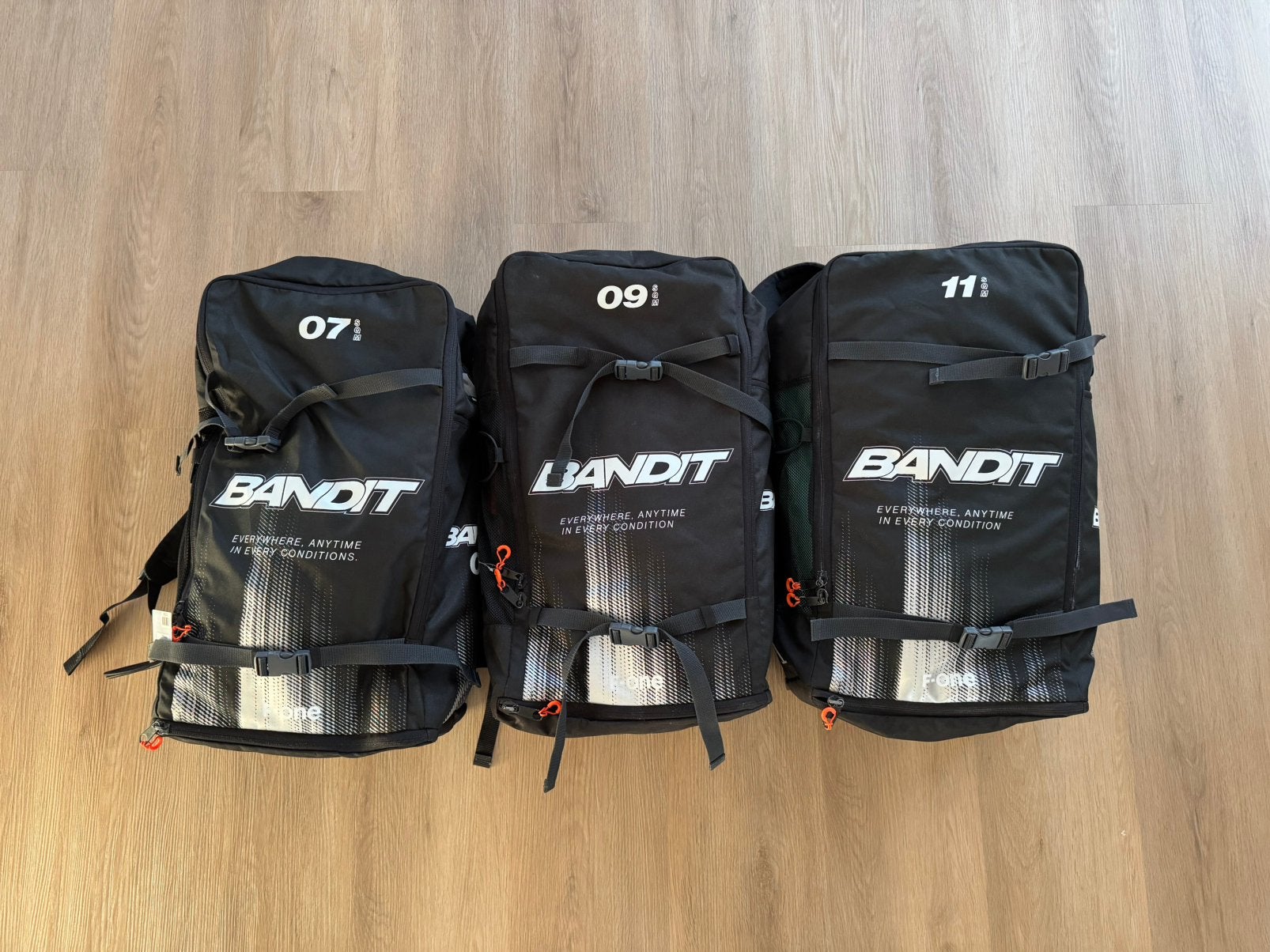 11m, 9m en 7m F-one Bandit 2026 F one Linx bar, Watersport en Boten, Kitesurf-set, Twintip, Ophalen of Verzenden, Zo goed als nieuw