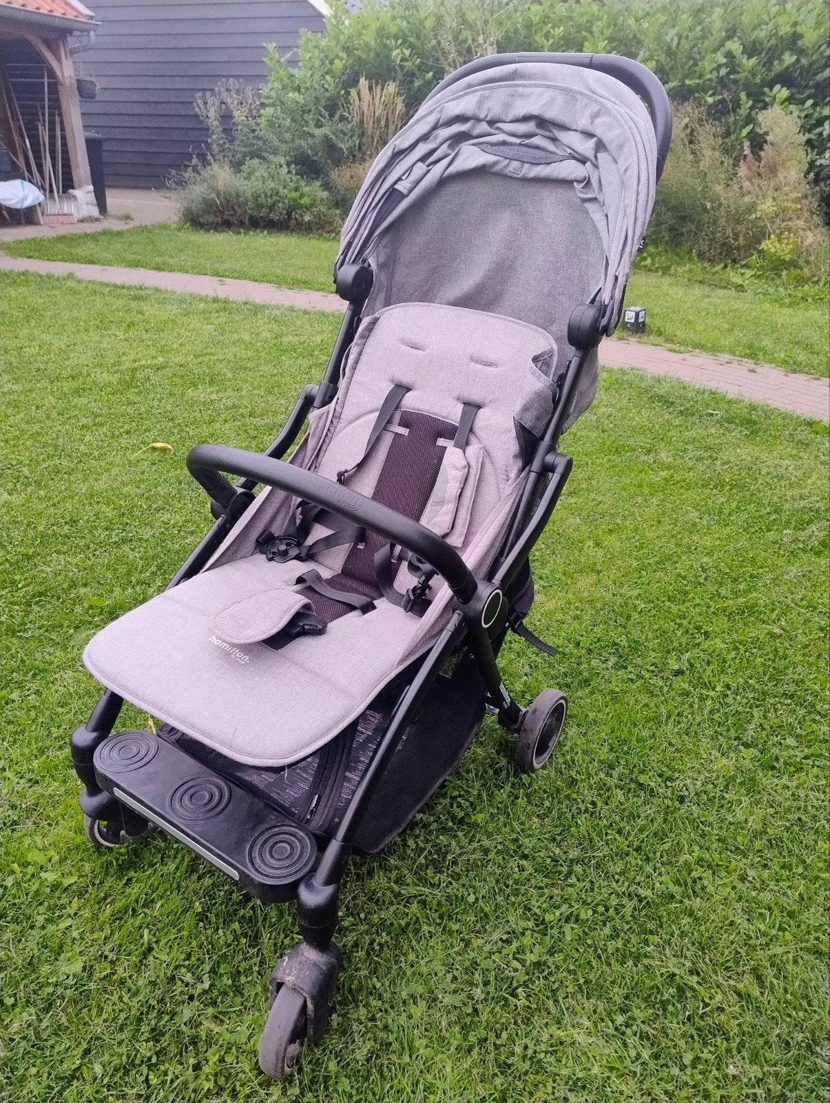 Hamilton XL buggy te koop, Kinderen en Baby's, Ophalen, Zo goed als nieuw, Overige merken, Verstelbare rugleuning