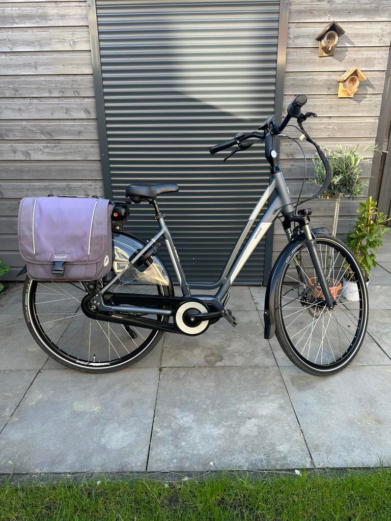 Elektrische Amslod Wellington MRX Damesfiets 50cm, 600Wh acc, Ophalen, Zo goed als nieuw