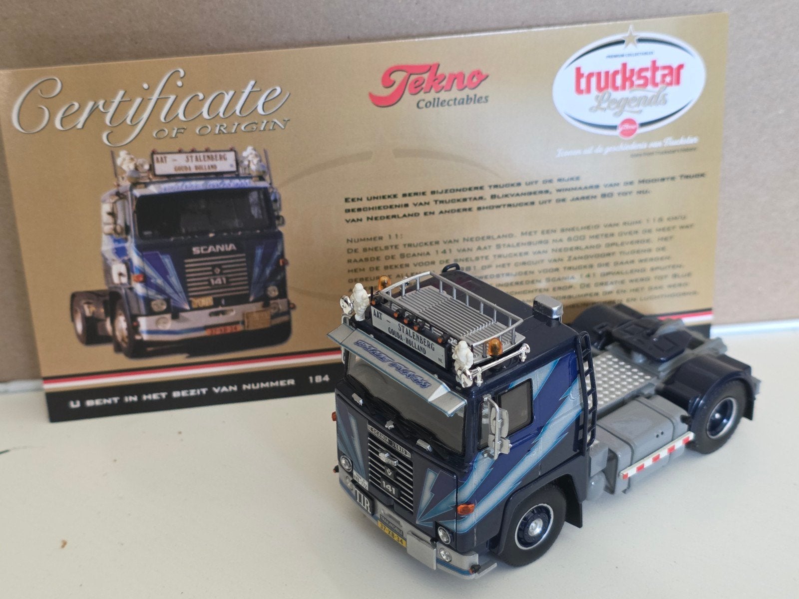 Scania LB141 van Aat Stalenberg. Tekno, Ophalen of Verzenden, Nieuw