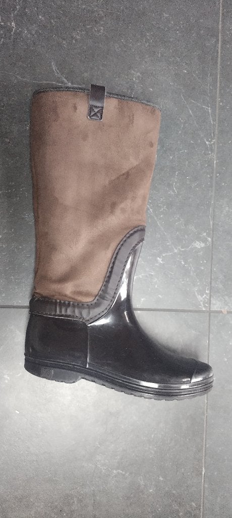 Winterlaarzen, Hoge laarzen, Bruin, Ophalen of Verzenden, Gedragen