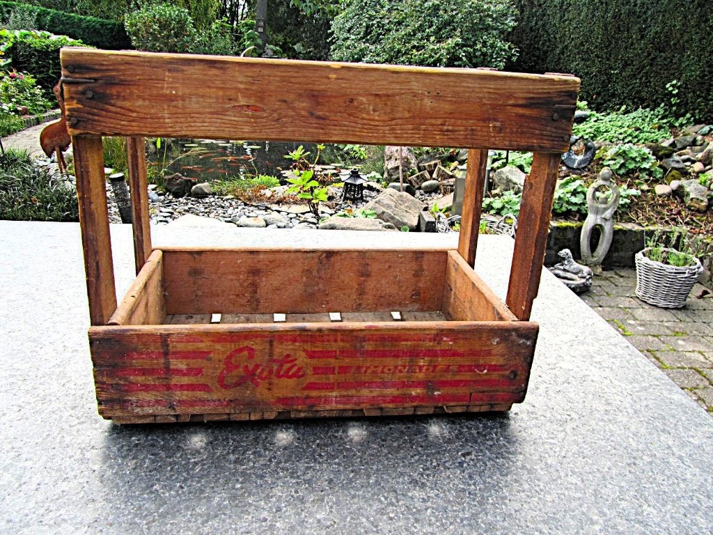 houten krat EXOTA limonades, Ophalen of Verzenden, Gebruikt, Verpakking