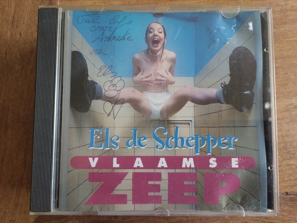 Els de Schepper - Vlaamse zeep (Gesigneerd), Gebruikt, Cabaret of Kleinkunst, Ophalen of Verzenden, Gesigneerd