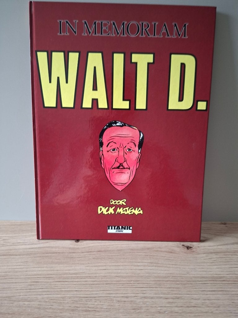 In memoriam Walt D., Boeken, Stripboeken, Eén stripboek, Ophalen of Verzenden, Zo goed als nieuw, Dick Matena