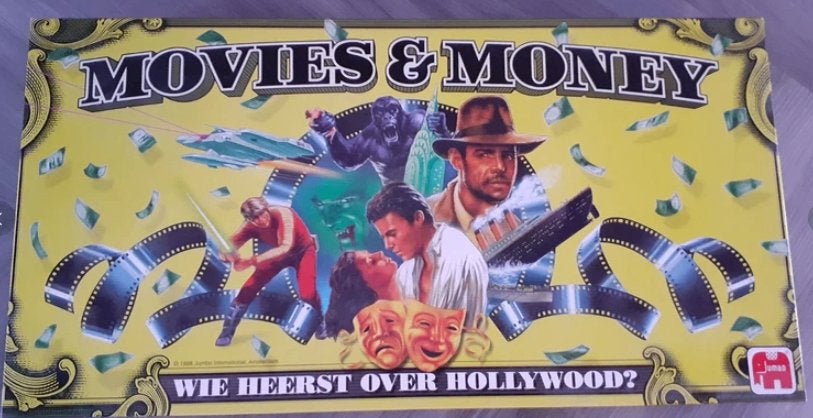 Movies & Money bordspel, Een of twee spelers, Ophalen of Verzenden, Zo goed als nieuw, Jumbo