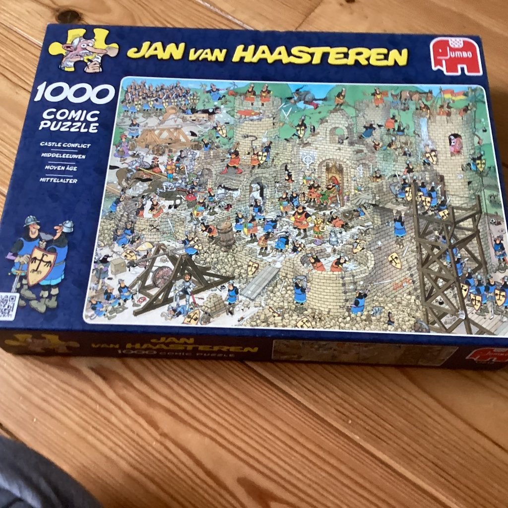 Jan van haasteren puzzel, Ophalen, 500 t/m 1500 stukjes, Gebruikt, Legpuzzel