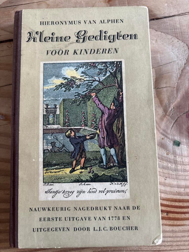 Kleine Gedigten voor Kinderen - Hieronymus van Alphen, Ophalen of Verzenden, Zo goed als nieuw
