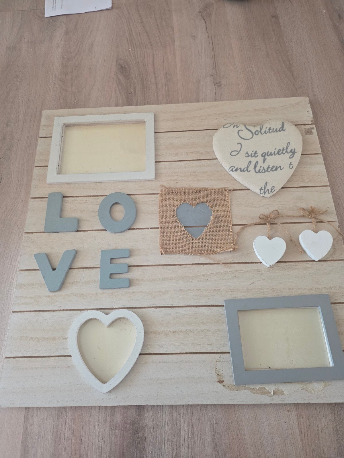 Wand decorie, Ophalen, Hout, Minder dan 50 cm, Minder dan 50 cm