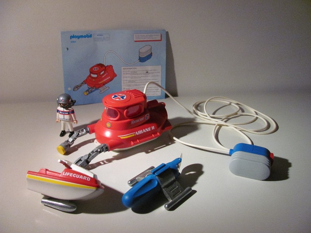 Playmobil Rescue Duikboot / Submarine 3064, Ophalen of Verzenden, Gebruikt