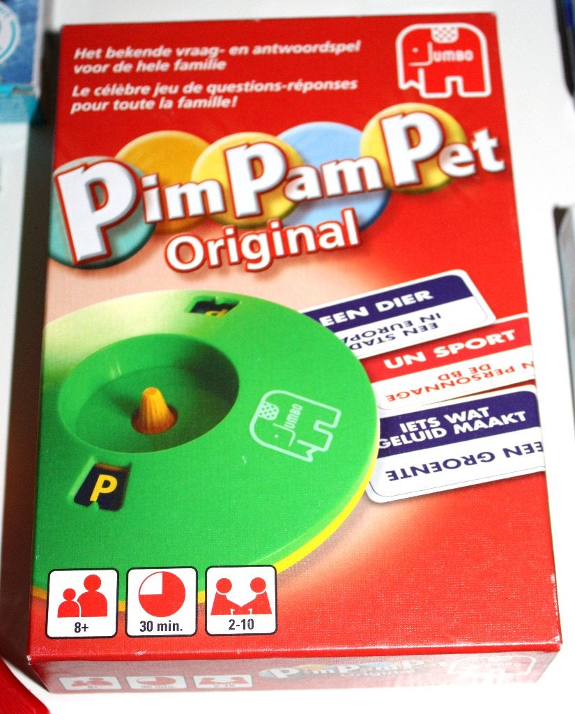 Jumbo PimPamPet Original 2-10 spelers (8+) Pim Pam Pet, Hobby en Vrije tijd, Gezelschapsspellen | Bordspellen, Ophalen of Verzenden