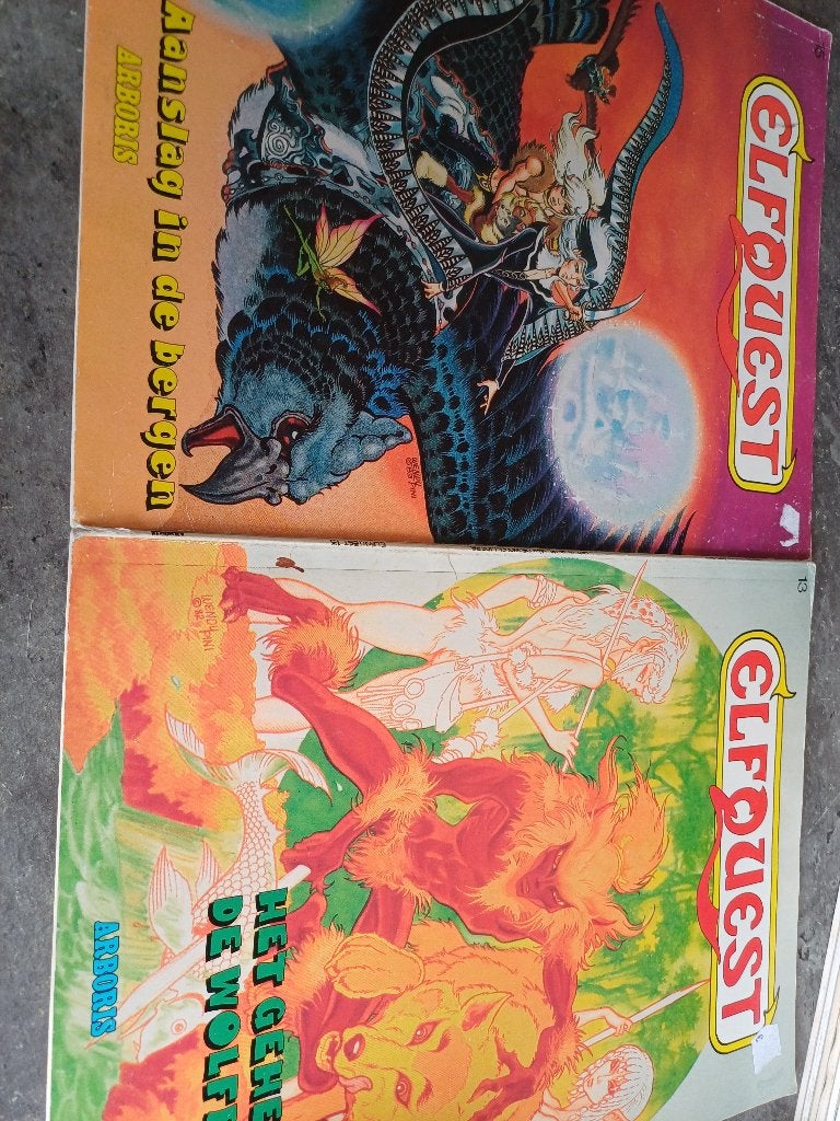 5 x  ELFQUEST, Eén stripboek, Ophalen of Verzenden