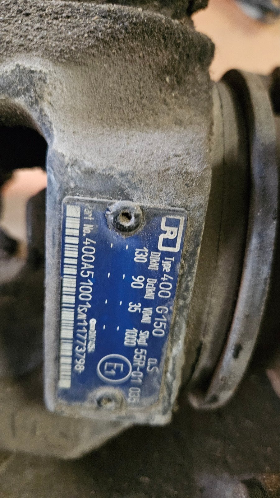 Gebruikte trekhaak voor vrachtwagen - JOST Type 400 G150, Ophalen