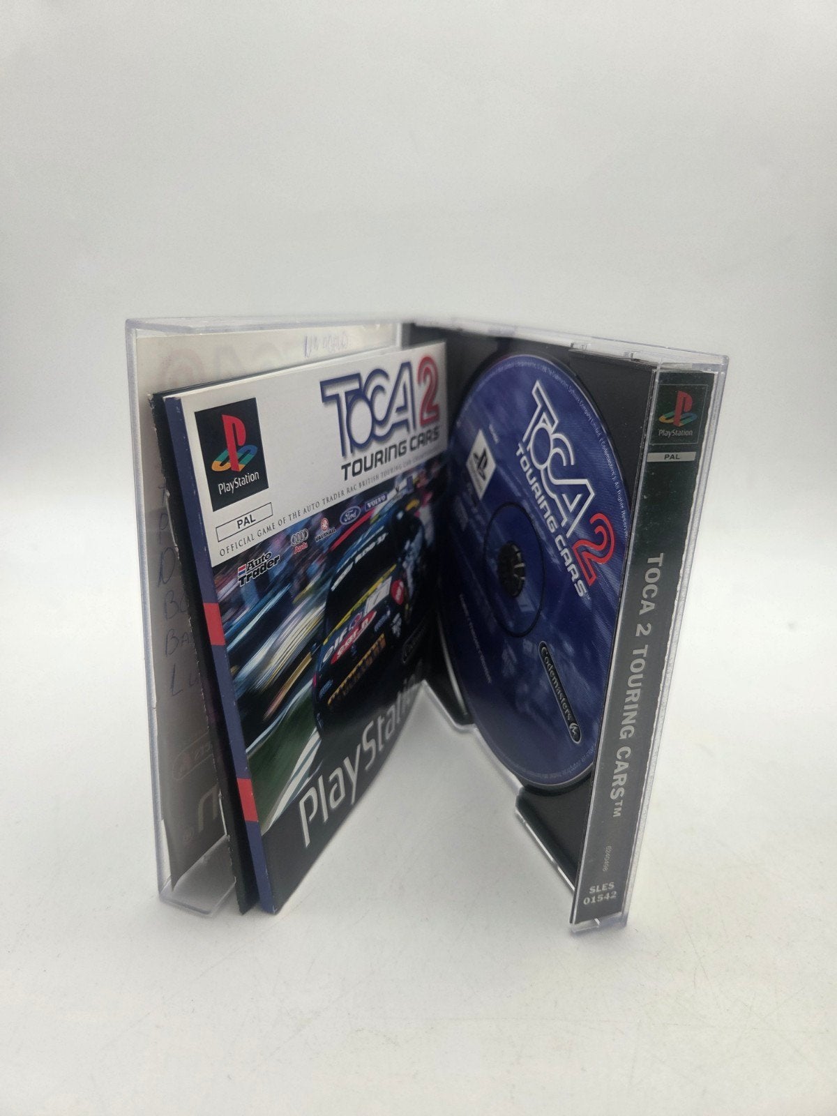 TOCA 2 Touring Cars - PlayStation 1 (PS1) Racegame, Gebruikt, 1 speler, Ophalen of Verzenden, Onbekend