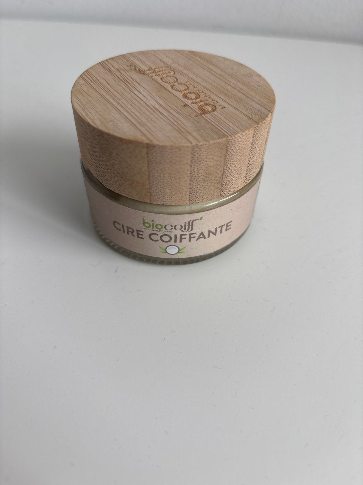 Biocoiff Cire Coiffante - Natuurlijke Haarwax, Ophalen of Verzenden, Gebruikt, Gel, Wax, Haarlak of Mousse