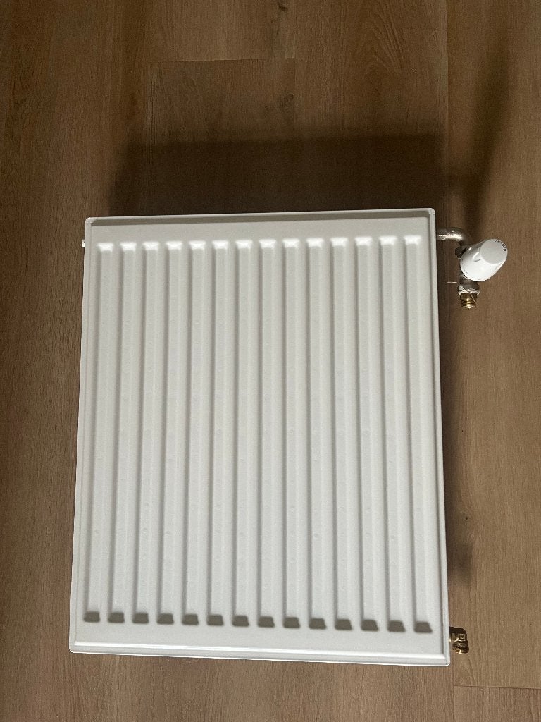 Brugman Paneelradiator 50x60cm Type 21s Verzinkt (Badkamer), Ophalen, 30 tot 80 cm, 500 tot 800 watt, Radiator