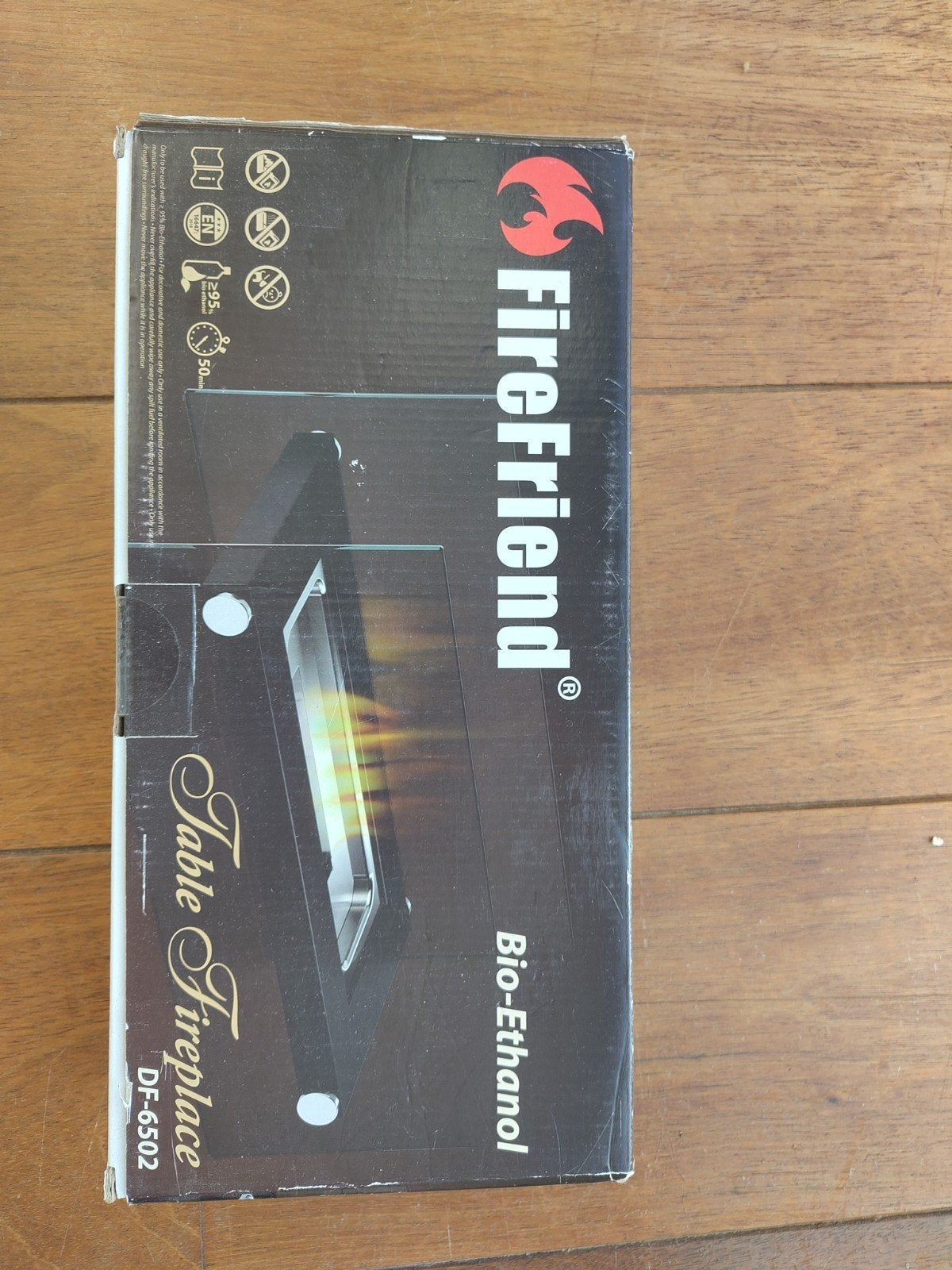Nieuwe bio-ethanol tafelhaard  firefriend, model df-6502, Ophalen of Verzenden, Nieuw, Vrijstaande haard, Overige soorten