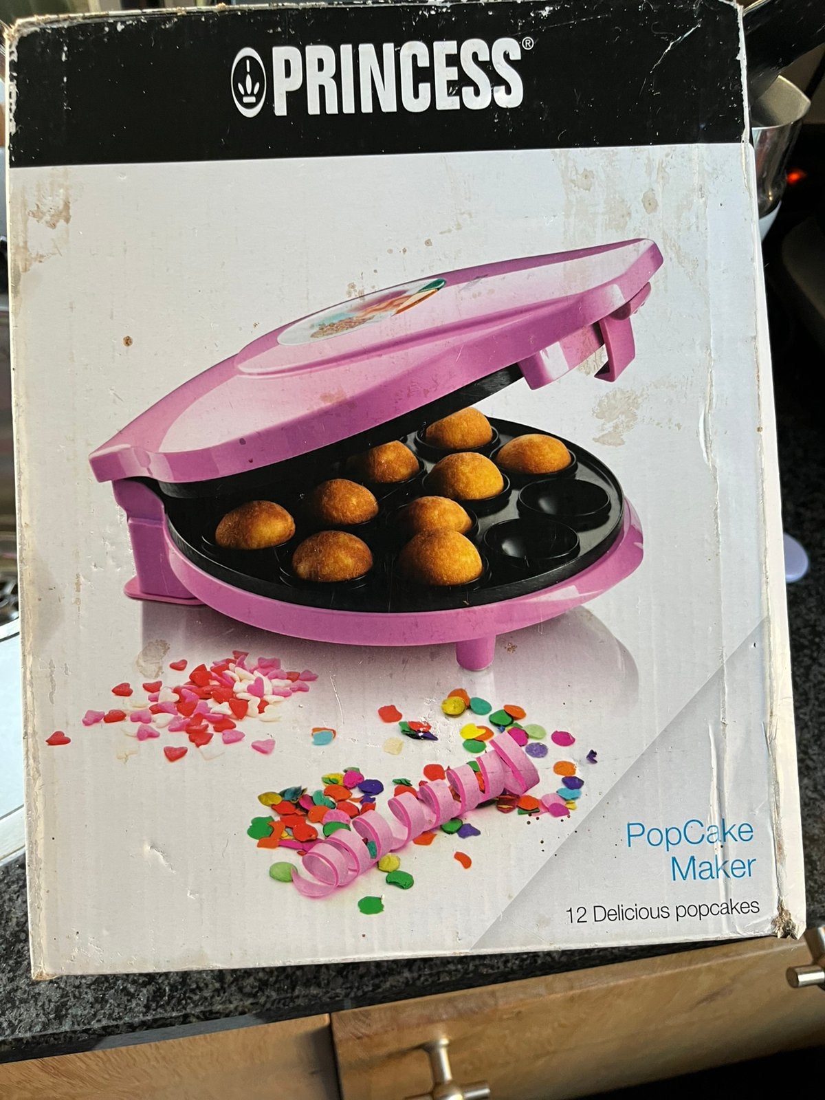 Princess PopCake Maker – roze – werkt perfect!, Ophalen of Verzenden, Zo goed als nieuw, Cupcakes, Bakvorm