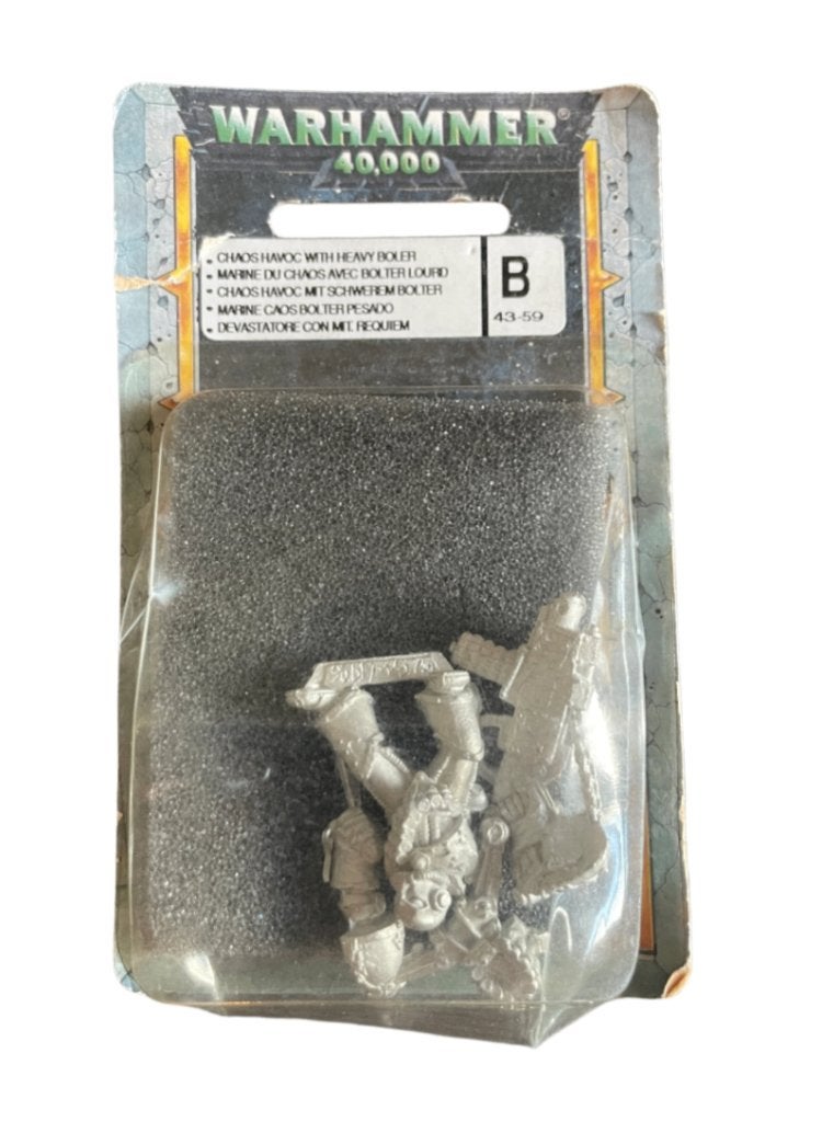 Warhammer 40K Chaos Space Marine Havoc with Heavy Bolter, ., Ophalen of Verzenden, ., .