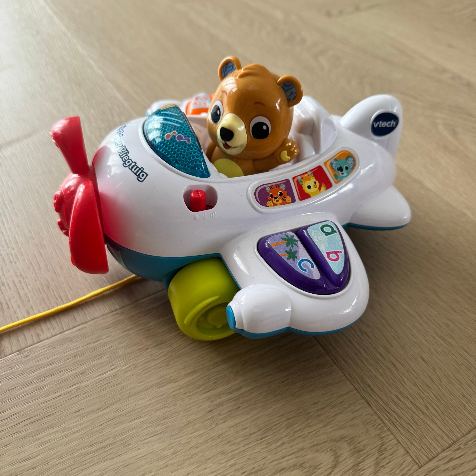 VTech Vliegtuig met Beer - Interactief Speelgoed, Ophalen, Zo goed als nieuw, Jongen of Meisje