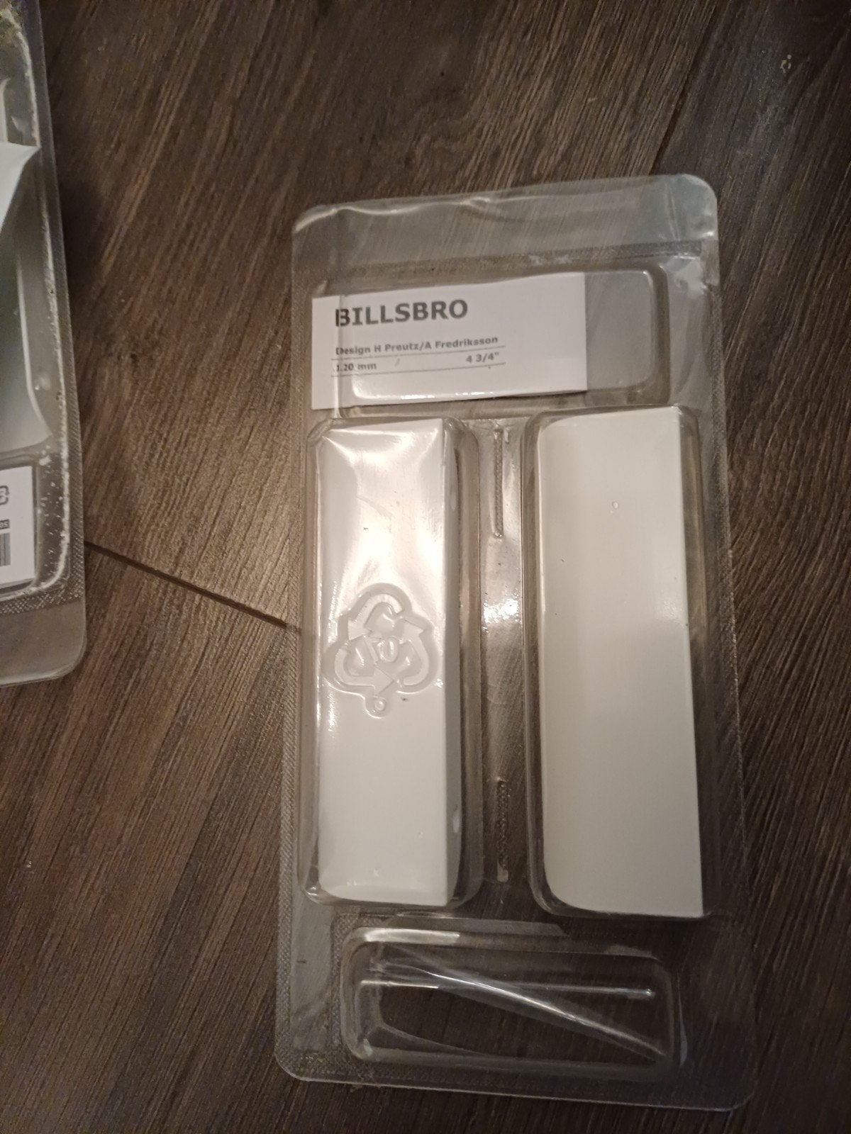 Ikea Billsbro handgreep wit 120 mm (5 stuks), Ophalen, Nieuw, Overige materialen, Overige typen