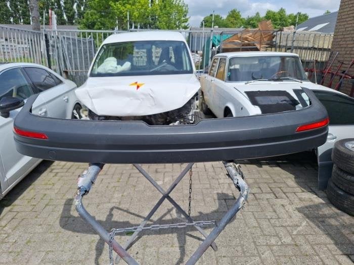 Achterbumper van een Volkswagen Caddy, Gebruikt, -, -, Bumper