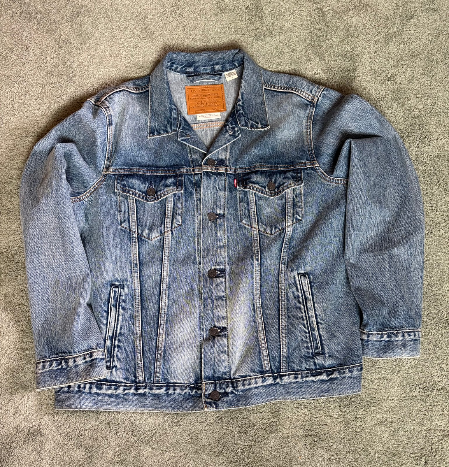 Levi's jeans vest, Kleding | Heren, Ophalen of Verzenden, Nieuw, Maat 52/54 (L), Blauw