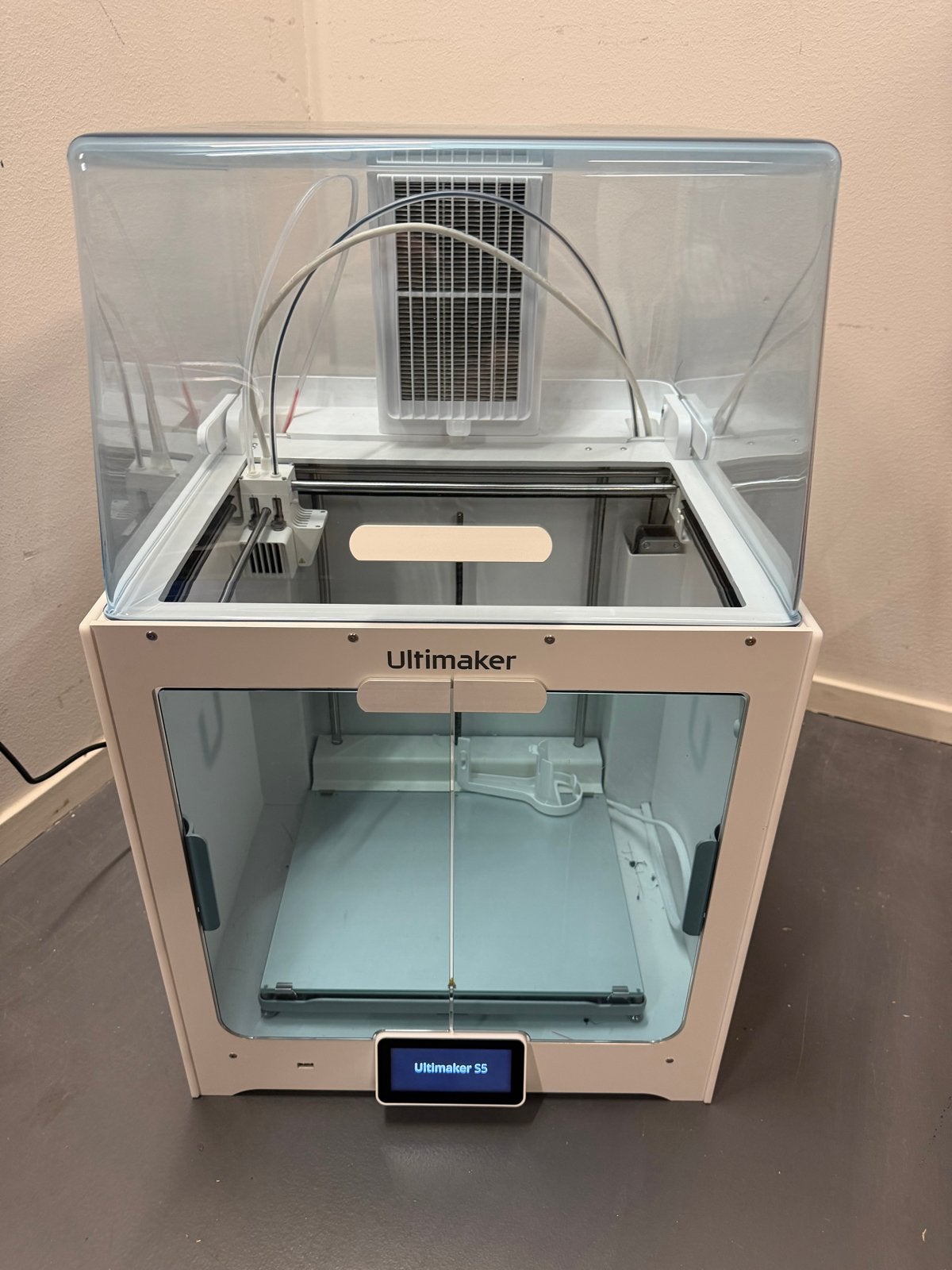 Ultimaker S5 r2 met Air-manager en PrintDry filamentdroger, Computers en Software, 3D Printers, Ophalen, Ingebouwde Wi-Fi, Zo goed als nieuw