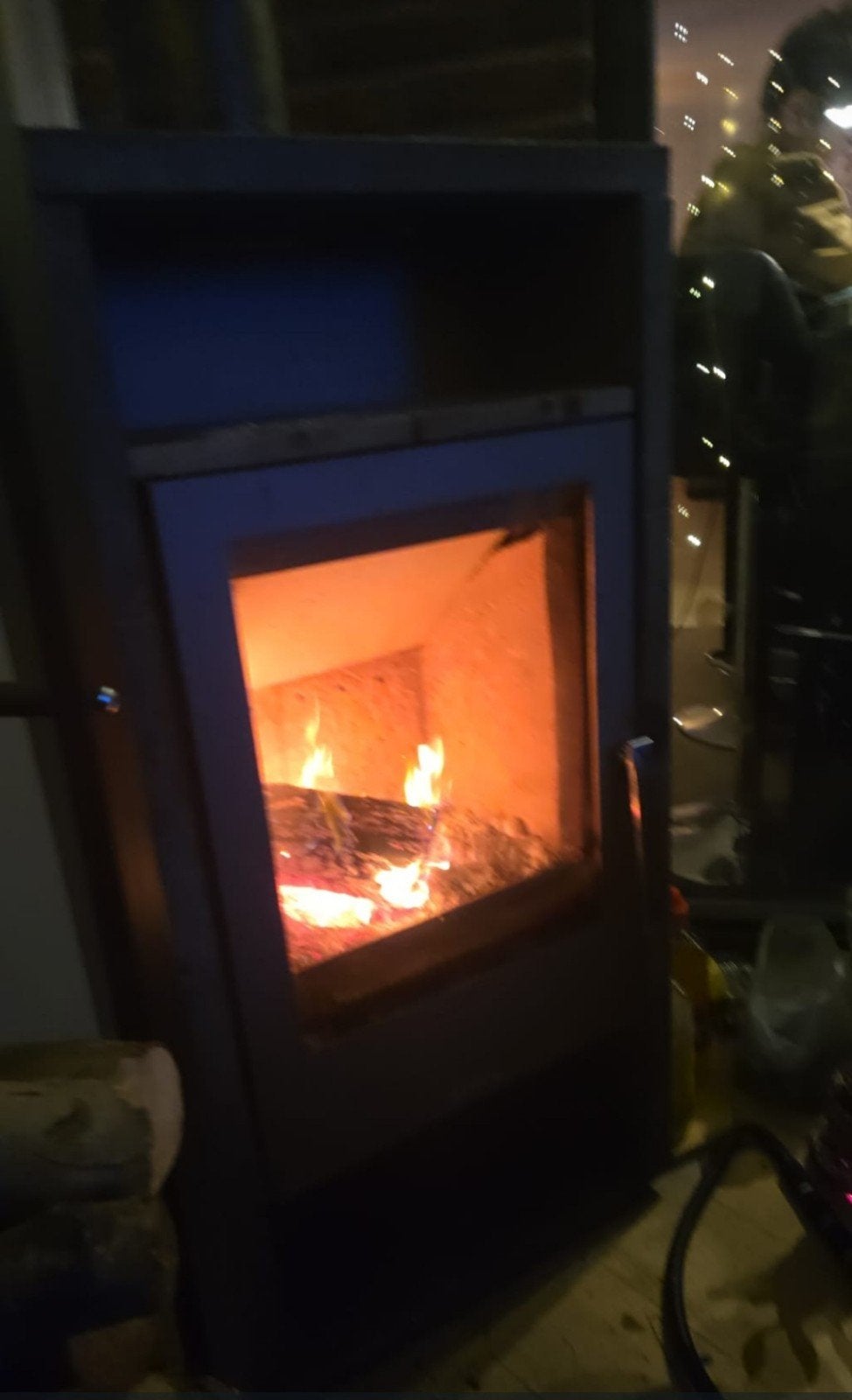 Mooi zwaar kachel te koop, Ophalen, Gebruikt, Hout, Houtkachel