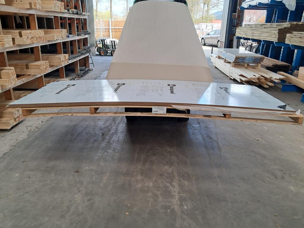 5 platen Rockpanel 8mm Signaalgrijs RAL 7004, Ophalen, Nieuw