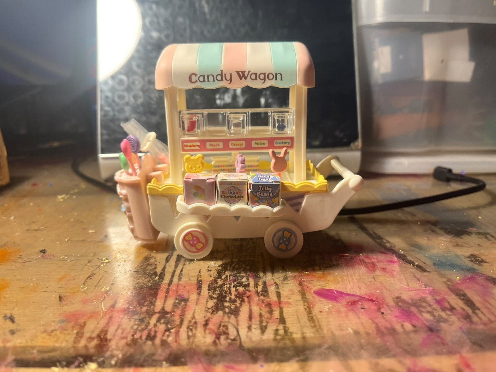 Sylvanian Families Snoepwagen - Candy Wagon Speelset, Ophalen of Verzenden, Zo goed als nieuw, Jongen of Meisje