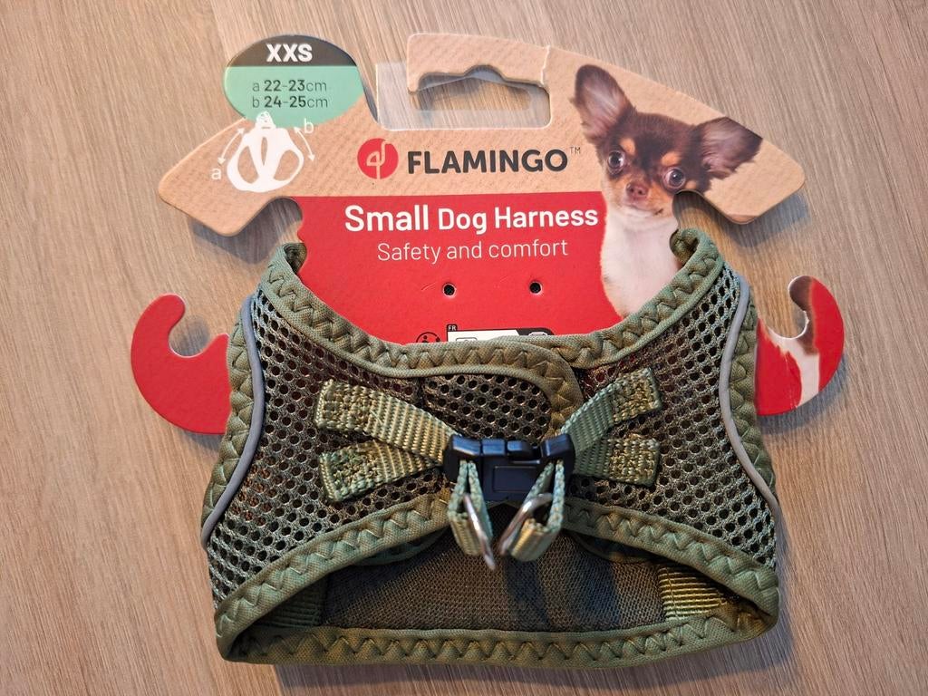 Flamingo hondentuigje xxs nieuw, Dieren en Toebehoren, Verzenden, Nieuw