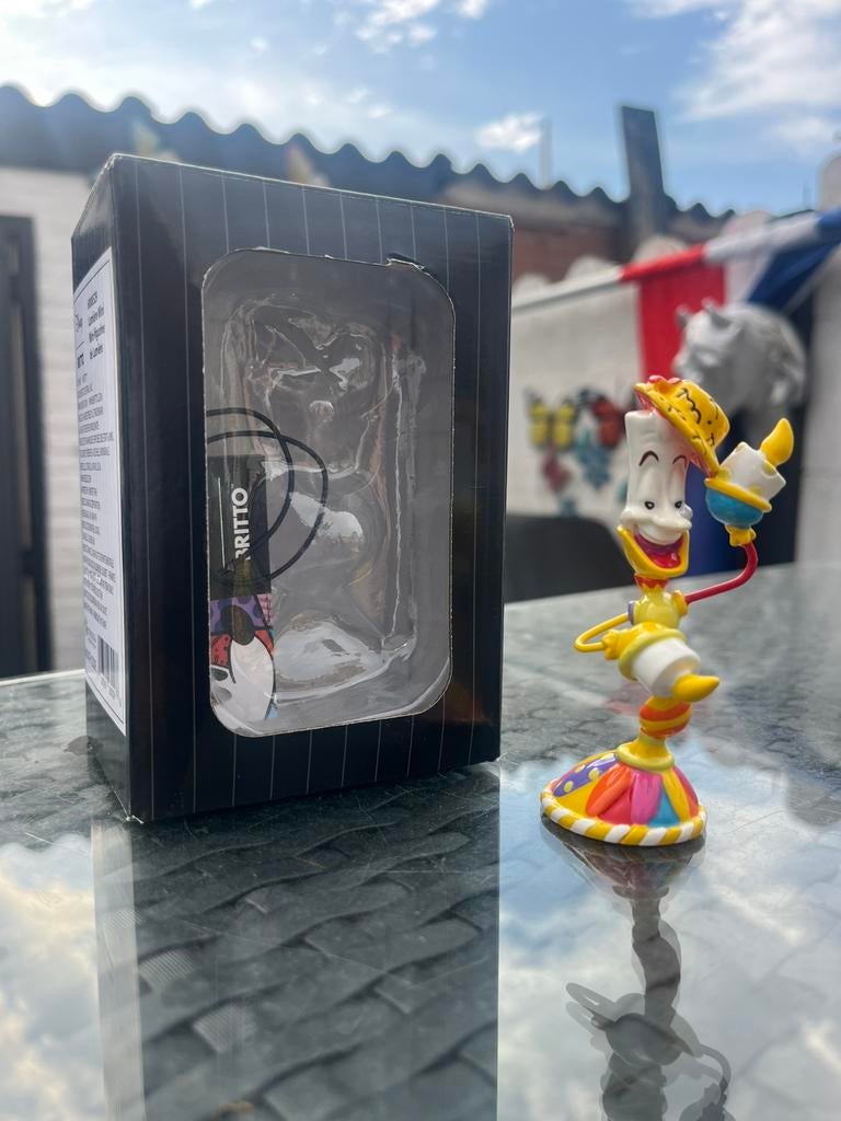 Britto Lumiere Mini-figuur - Disney Belle en het Beest, Ophalen of Verzenden, Overige figuren, Nieuw, Beeldje of Figuurtje