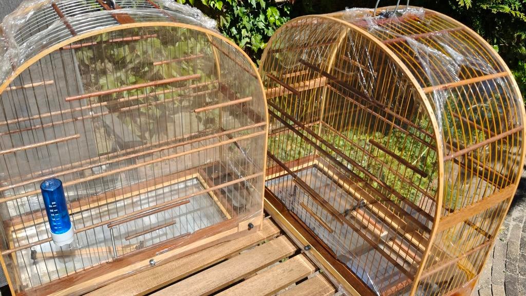Braziliaanse  TwaTwa vogelkooi Nieuw in doos 3 stuks, Dieren en Toebehoren, Ophalen of Verzenden, Nieuw, Hout, Vogelkooi