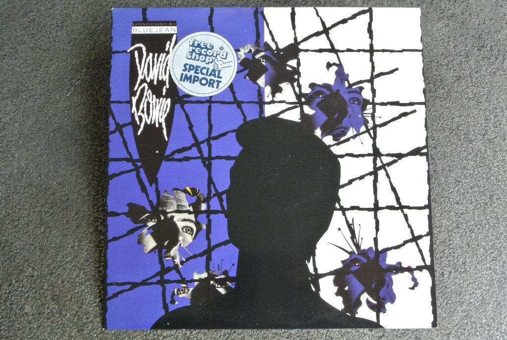 David Bowie – Blue Jean (Extended Dance Mix) (12”), LP, Originele persing, Ophalen of Verzenden, Zo goed als nieuw