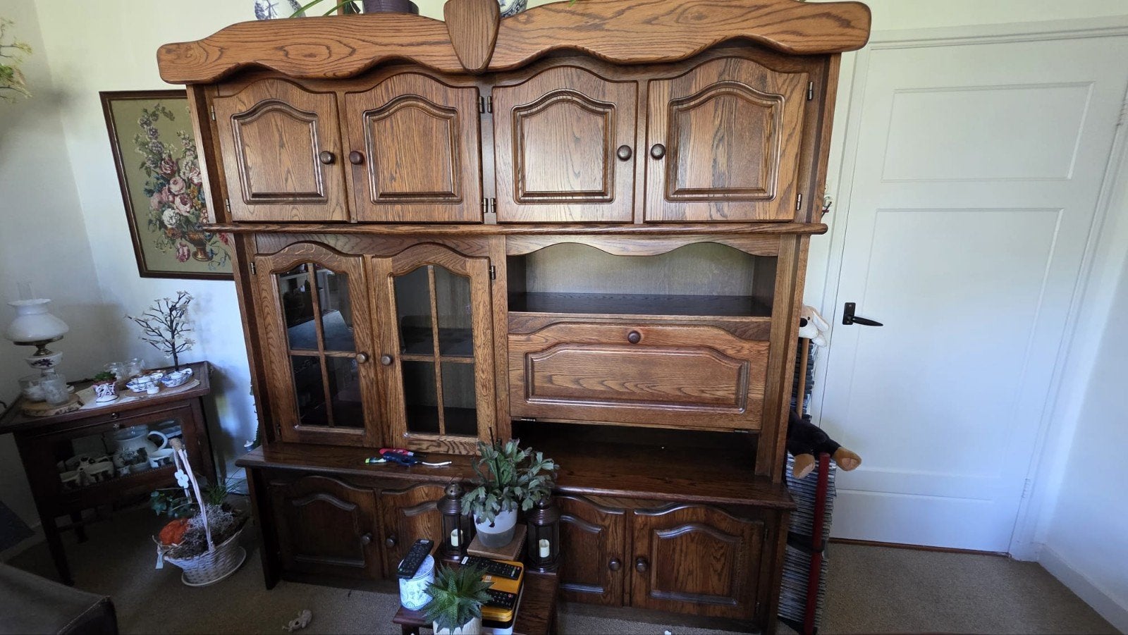 Gratis grote buffet kast, Antiek en Kunst, Ophalen