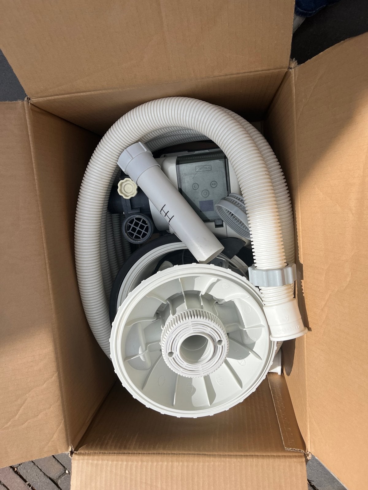 Intex Zandfilterpomp 1200 GPH (220-240V) - Nieuw in doos, Tuin en Terras, Ophalen, Gebruikt, Zwembadpomp