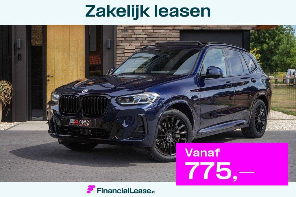 BMW X3 xDrive30e M Sport facelift/Pano/ACC/Laser/Camera/Trkh, Automaat, 1998 cc, Gebruikt, Euro 6