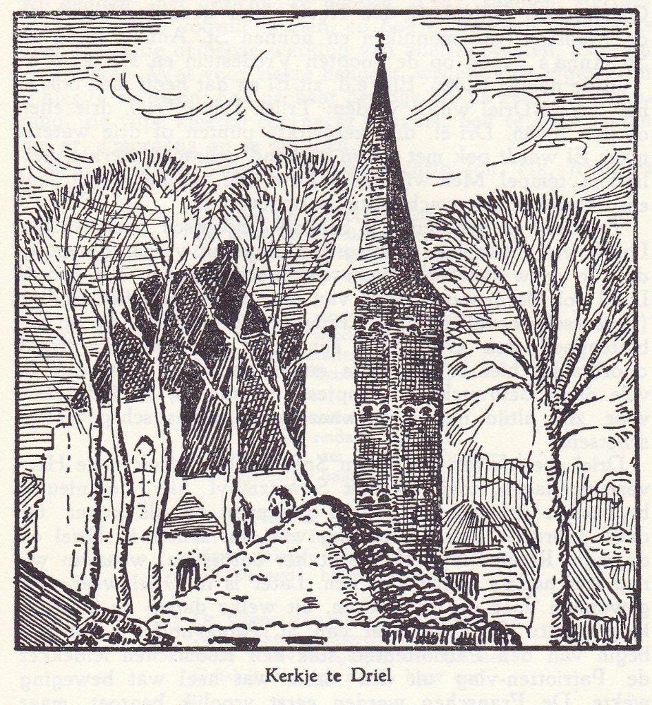 Boer, Jan L. de - In ’t Geldersche Rijnland ( 1978), Ophalen of Verzenden, Zo goed als nieuw