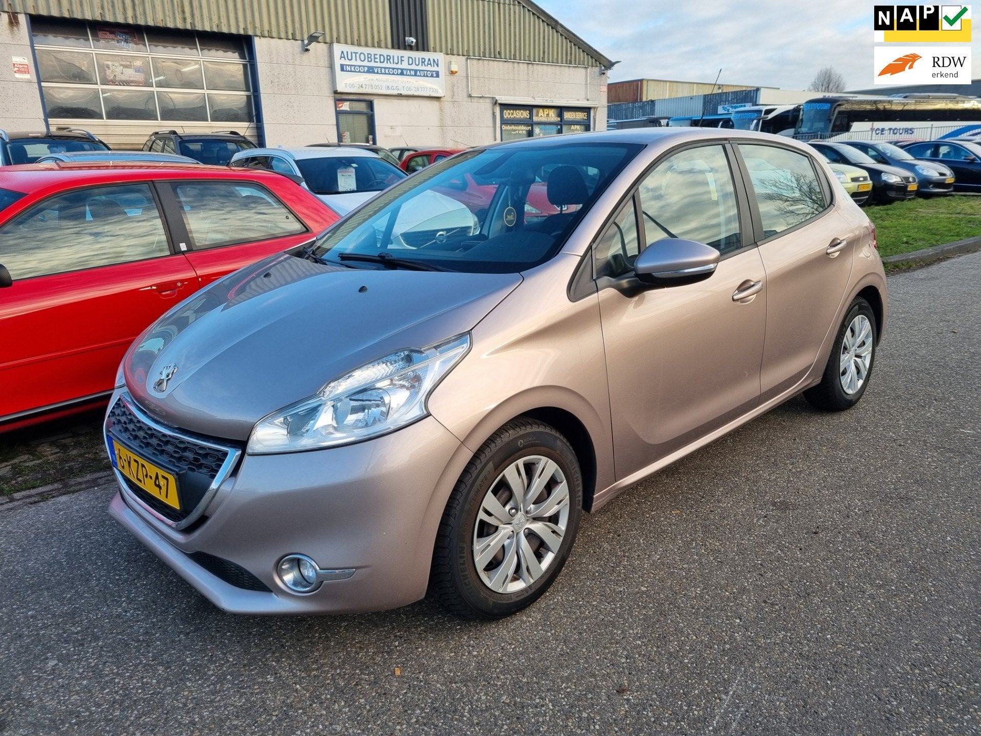 Peugeot 208 1.2 VTi Envy Clima! Navi! Bj:2013 NAP!, Auto's, Peugeot, Voorwielaandrijving, Euro 5, Gebruikt, 31 €/maand