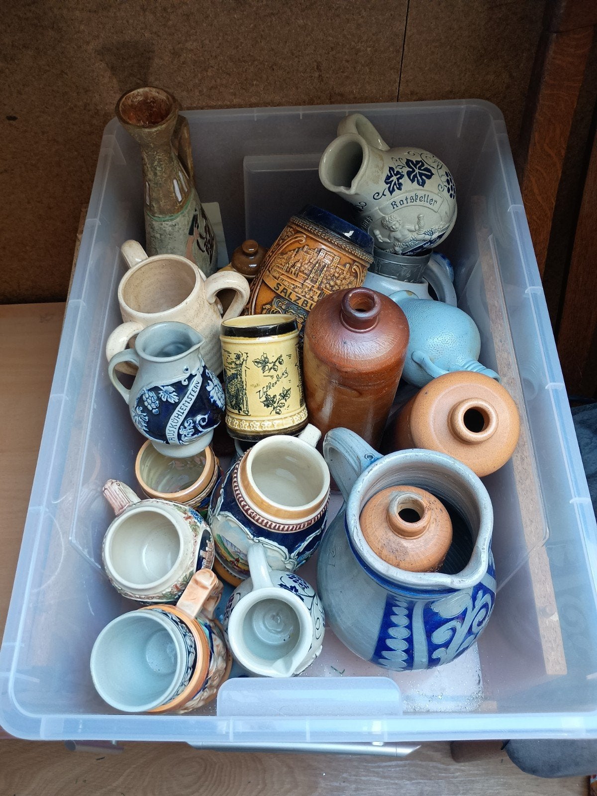 Grote collectie oude kruiken en bierpullen Te Koop!, Antiek en Kunst, Ophalen of Verzenden