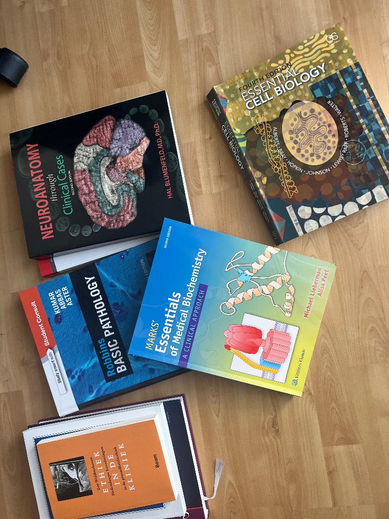 9 Studieboeken geneeskunde, Boeken, Studieboeken en Cursussen, Ophalen of Verzenden, Beta, Gelezen, WO